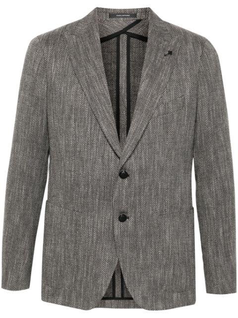 brooch-detail blazer by TAGLIATORE
