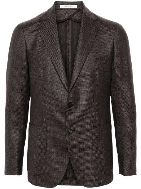 brooch-detail blazer by TAGLIATORE