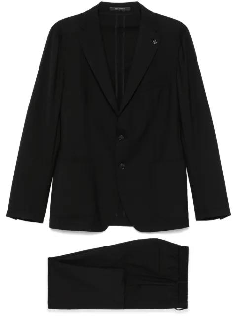 brooch-detail suit by TAGLIATORE