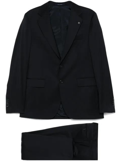 brooch-detail suit by TAGLIATORE