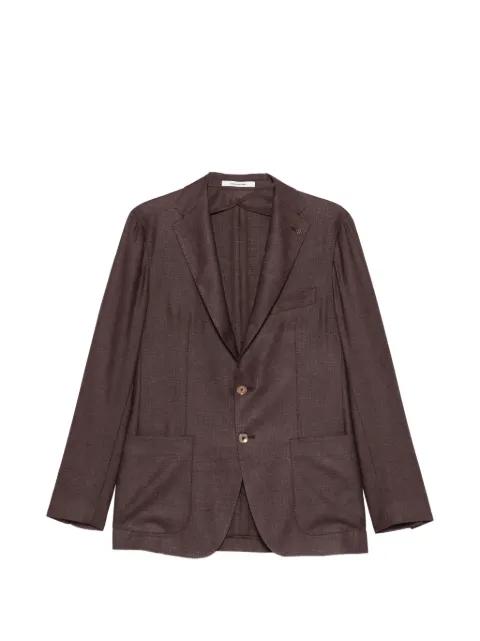 button-fastening flap-pocket jacket by TAGLIATORE