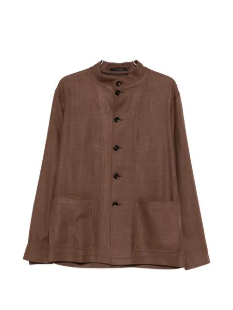 button patch pocket jacket by TAGLIATORE