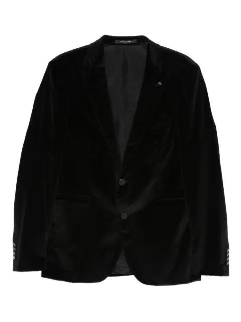 button textured jacket by TAGLIATORE