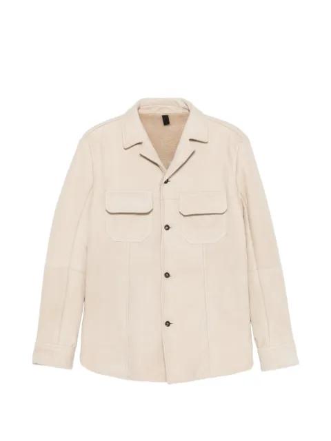 button-up chest-pocket jacket by TAGLIATORE