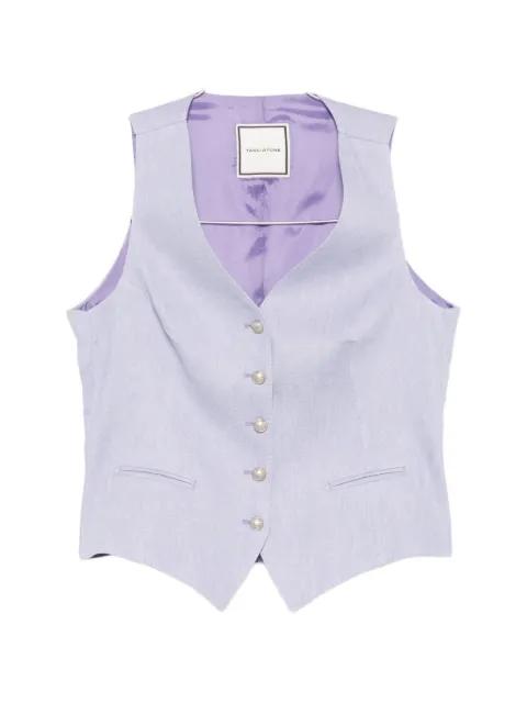 button-up waistcoat by TAGLIATORE