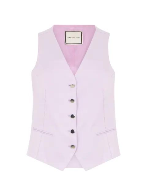 button-up waistcoat by TAGLIATORE