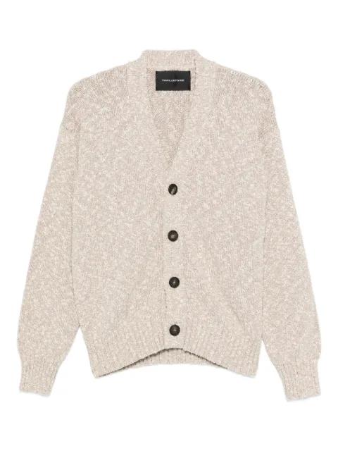 buttoned V-neck cardigan by TAGLIATORE