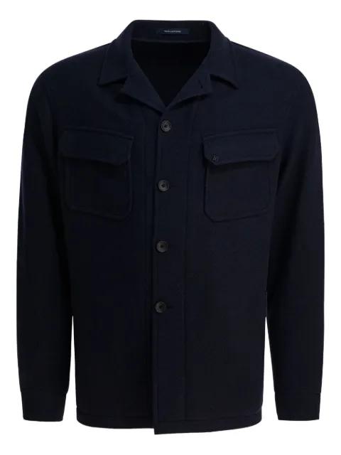 buttoned flap-pocket jacket by TAGLIATORE