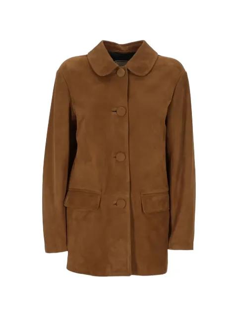 buttoned front-pocket coat by TAGLIATORE