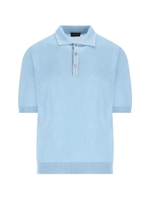 buttoned polo shirt by TAGLIATORE