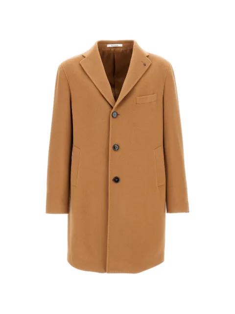 buttoned single-breasted coat by TAGLIATORE