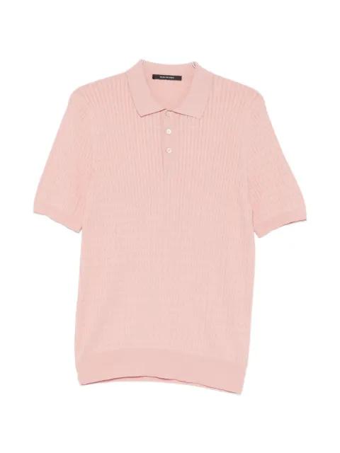 cable-knit polo shirt by TAGLIATORE
