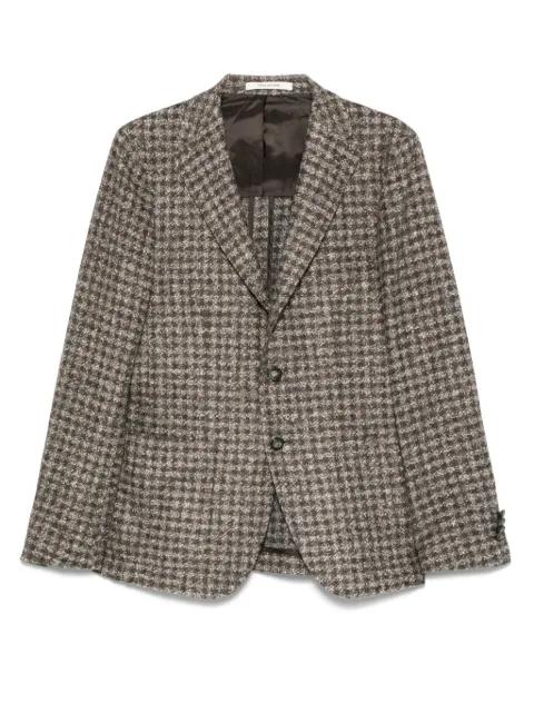 check-print blazer by TAGLIATORE