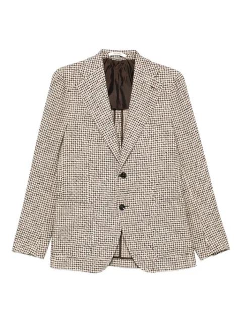 checked blazer by TAGLIATORE