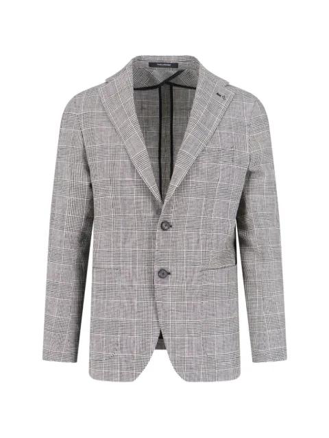 checked blazer by TAGLIATORE