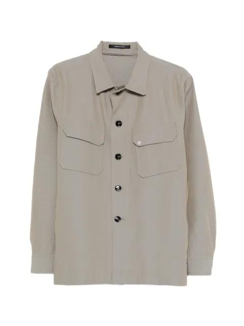 chest-pocket buttoned shirt by TAGLIATORE