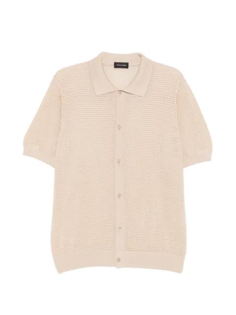 collared buttoned polo shirt by TAGLIATORE