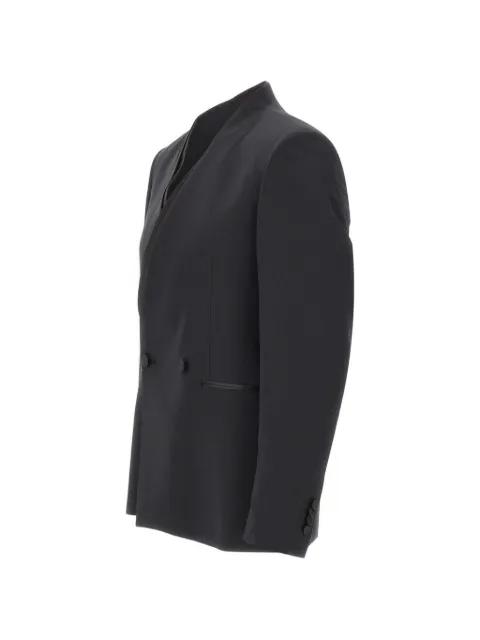 double-breasted V-neck blazer by TAGLIATORE
