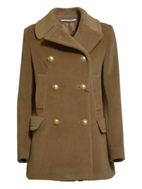 double-breasted button-fastening coat by TAGLIATORE