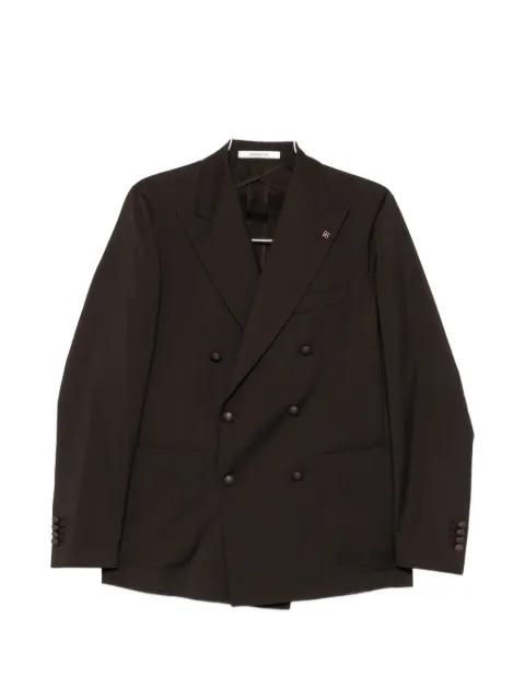 double-breasted buttoned suit by TAGLIATORE