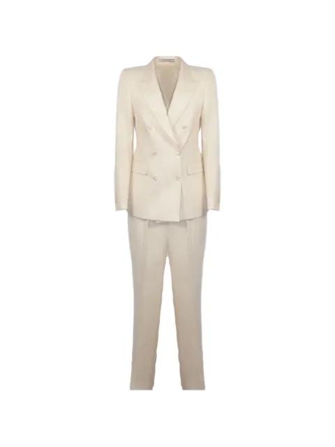 double-breasted buttoned suit by TAGLIATORE