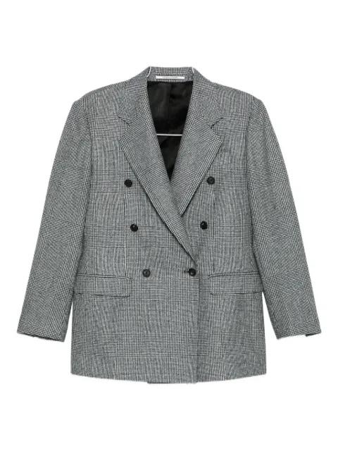 double-breasted checked jacket by TAGLIATORE