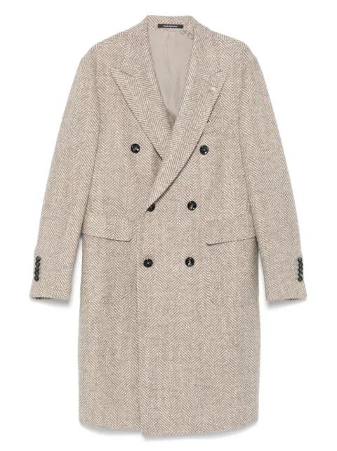 double-breasted coat by TAGLIATORE