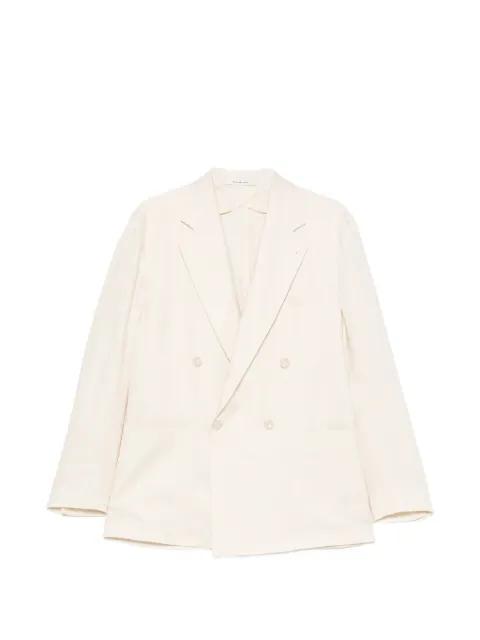 double-breasted peak-lapel blazer by TAGLIATORE