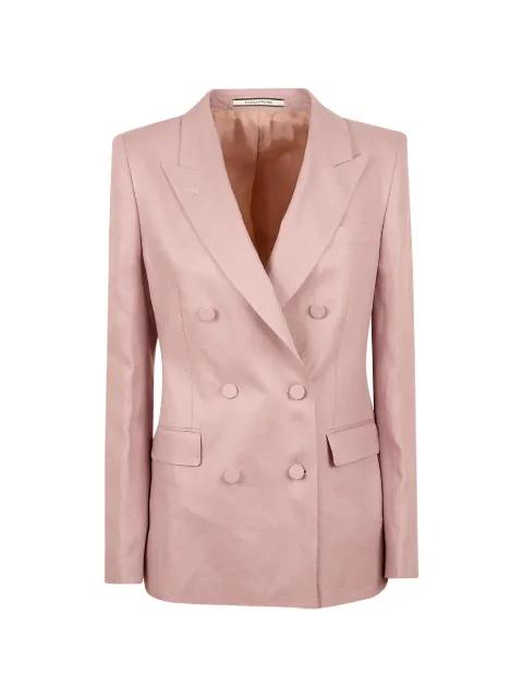 double-breasted peak-lapel blazer by TAGLIATORE