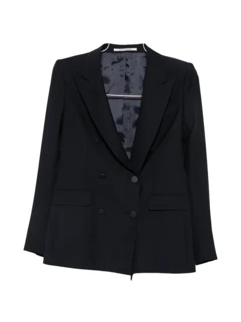 double-breasted peak-lapel jacket by TAGLIATORE
