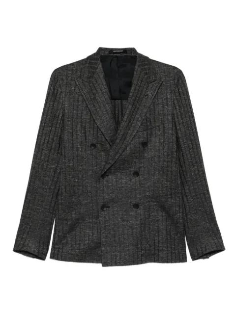 double-breasted pinstripe jacket by TAGLIATORE