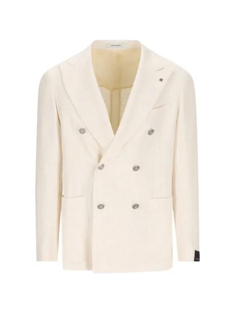double-breasted pocket blazer by TAGLIATORE