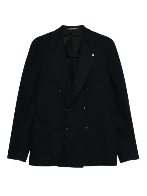 double-breasted striped jacket by TAGLIATORE