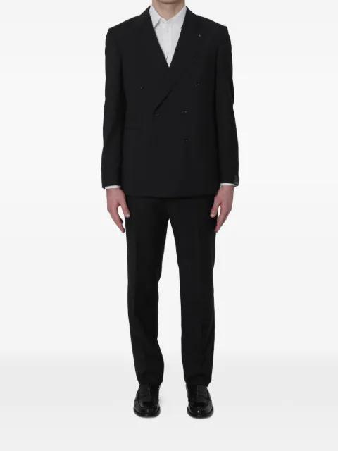 double-breasted suit by TAGLIATORE
