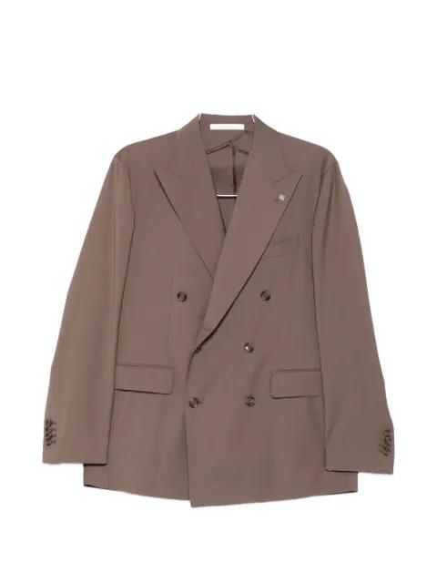 double-breasted suit by TAGLIATORE