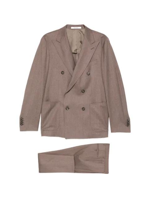 double-breasted suit by TAGLIATORE