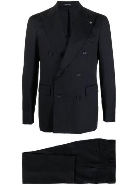 double breasted suit by TAGLIATORE