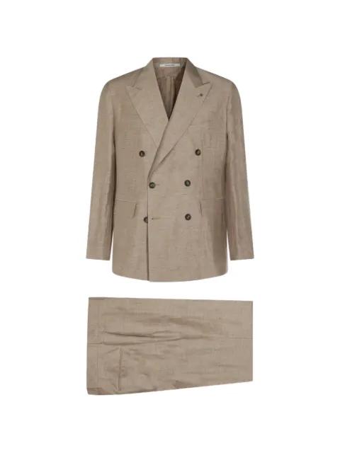 double-breasted suit by TAGLIATORE