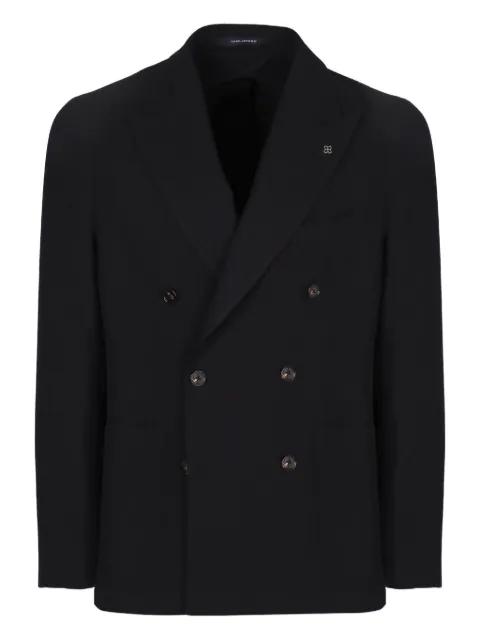 double-breasted wool blazer by TAGLIATORE