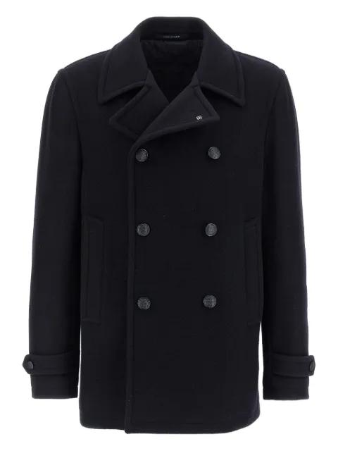 double-breasted wool coat by TAGLIATORE
