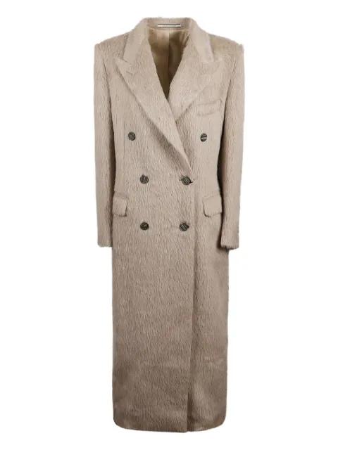 double-breasted wool coat by TAGLIATORE
