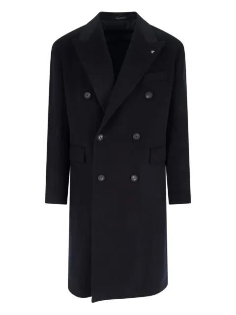 double-breasted wool coat by TAGLIATORE
