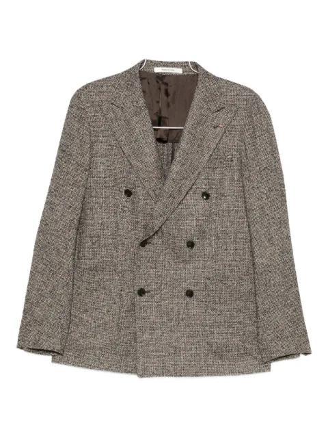 double-breasted wool jacket by TAGLIATORE