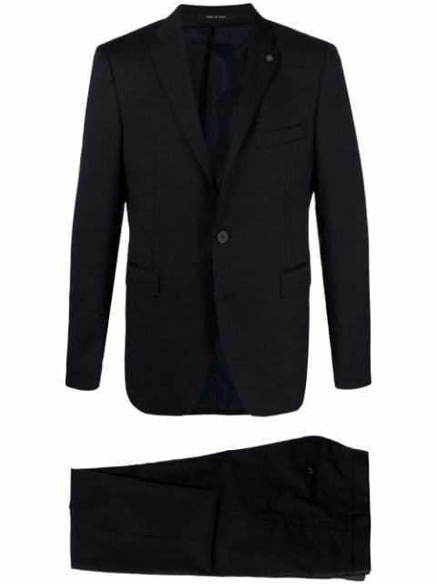 fitted single-breasted suit by TAGLIATORE