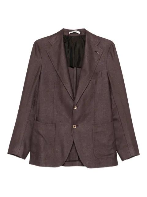flap-pocket blazer by TAGLIATORE