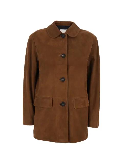 flap-pocket buttoned jacket by TAGLIATORE