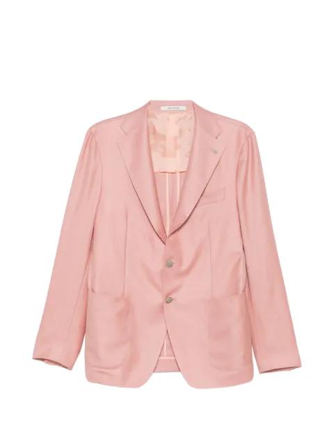 flap pocket wool blazer by TAGLIATORE