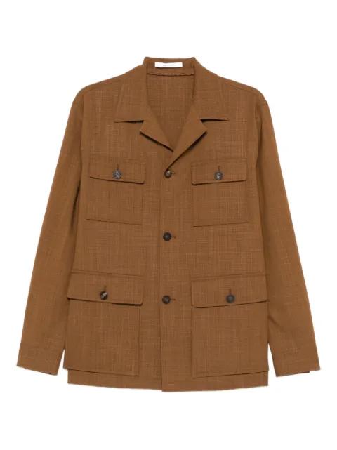 front-pocket shirt jacket by TAGLIATORE