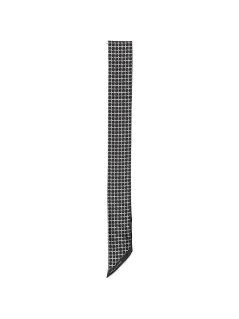 geometric-print scarf by TAGLIATORE
