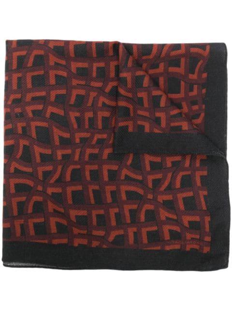 graphic-print scarf by TAGLIATORE